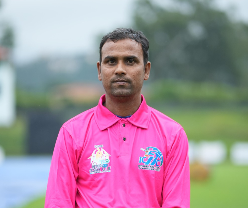 Rabindra Gupta ICWC Elite Panel Match Referee Nepal
